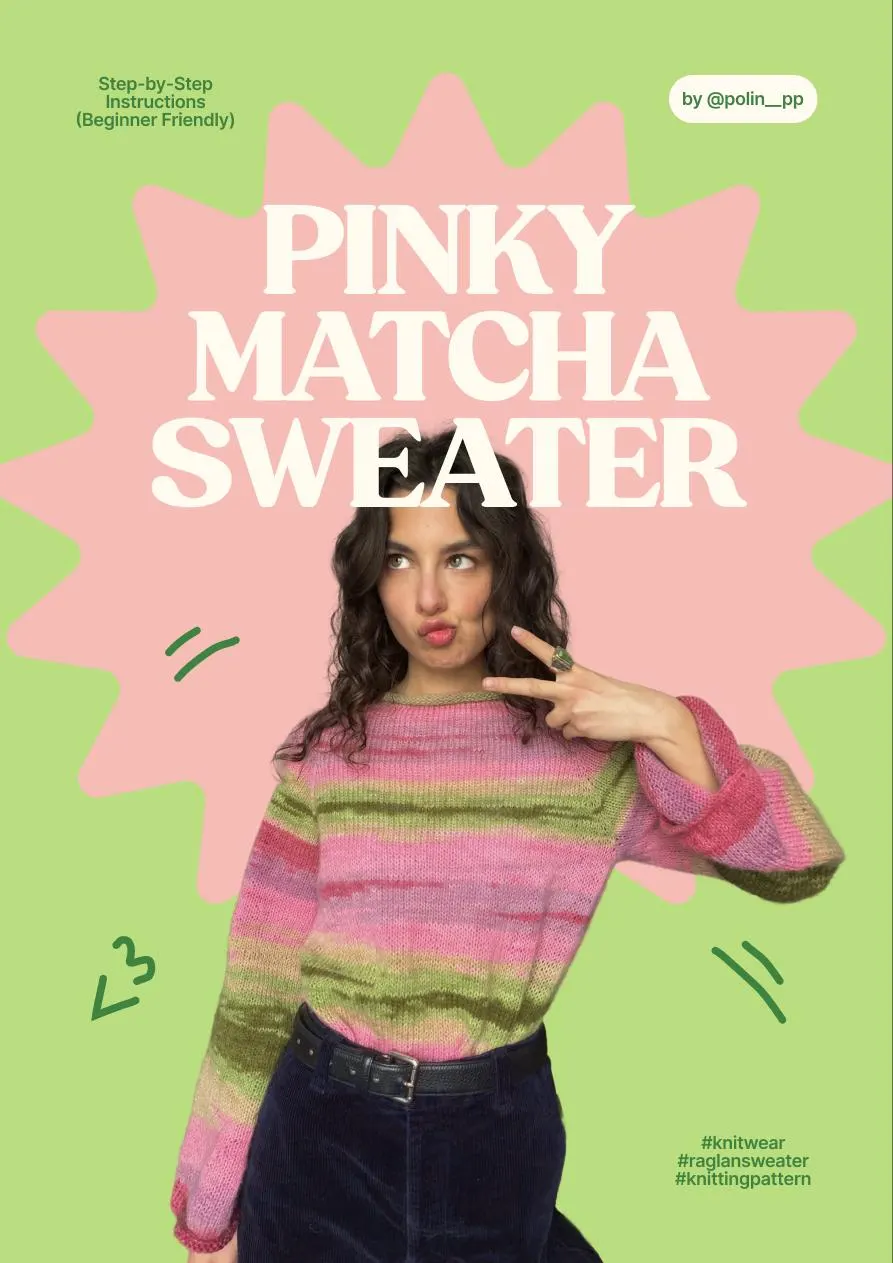 Pinky Matcha Sweater